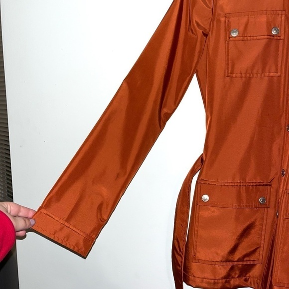ULLA JOHNSON Rare Rust Utility Jacket with Belt Size Small - Picture 7 of 15